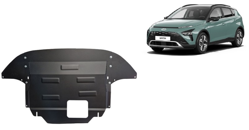 Oceľový kryt motora Hyundai Bayon (2021-2026)