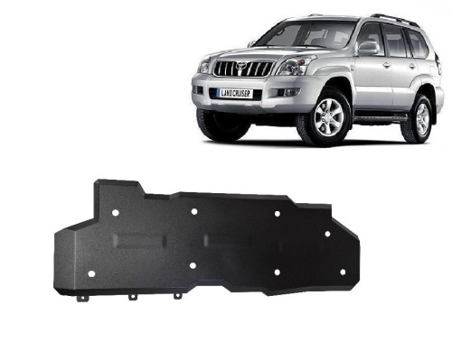 Oceľový kryt palivovej nádrže Toyota Land Cruiser (2002-2009)