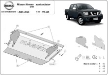 Oceľový kryt chladiča Nissan Navara (2005-2015)