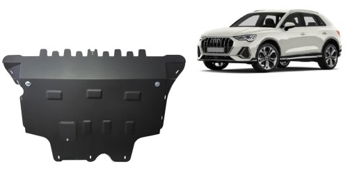 Oceľový kryt motora Audi Q3 (2018-2025)