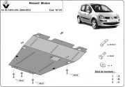 Oceľový kryt motora Renault Scenic (2004-2012)