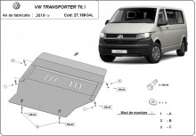 Oceľový kryt motora pozinkovaná Volkswagen Transporter (2019-2022)