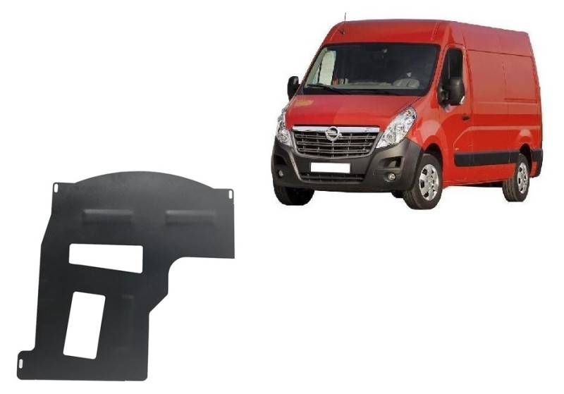 Stalowa Osłona pod katalizator Opel Movano B (2010-2021)