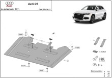 Oceľový kryt reduktora Audi Q5 (2017-2025)