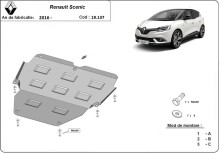 Stalowa Osłona pod silnik Renault Scenic 4 (2016-2022)