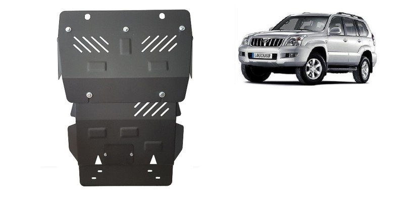 Oceľový kryt motora Toyota Land Cruiser (2002-2009)