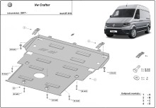 Oceľový kryt motora Volkswagen Crafter (2021-2026)