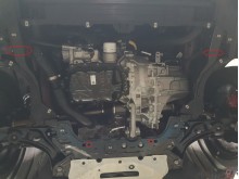 Oceľový kryt motora Ford Focus 4 (2018-2026)