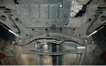 Oceľový kryt motora Peugeot 406 (2007-2012)
