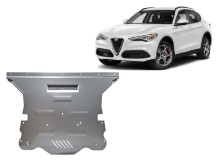 Hliníkový kryt motora Alfa Romeo Stelvio (2016-2026)