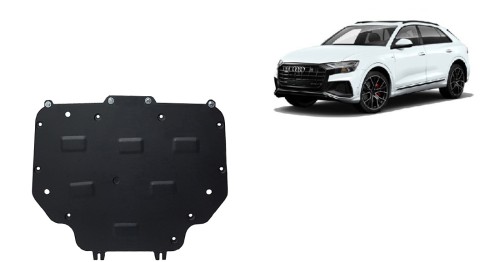 Oceľový kryt prevodovky Audi Q8 (2018-2026)