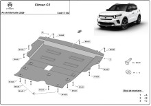 Oceľový kryt motora Citroen C3 (2025-2026)
