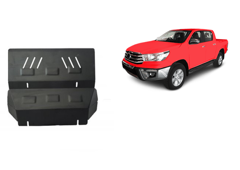 Stalowa Osłona chłodnicy Toyota Hilux Revo (2016-2026)