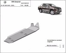 Oceľový kryt palivovej nádrže Volkswagen Amarok (2010-2026)