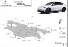 Hliníkový kryt motora Tesla Model Y (2024-2026)