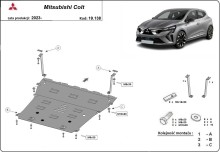 Stalowa Osłona pod silnik Mitsubishi Colt (2023-2026)