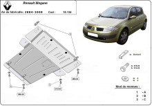 Stalowa Osłona pod silnik Renault Megane 2 (2004-2008)