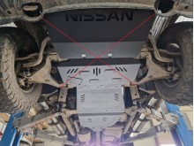 Hliníkový kryt prevodovky Nissan Pathfinder (2005-2015)