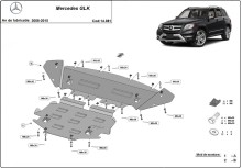 Oceľový kryt motora Mercedes GLK (2008-2026)