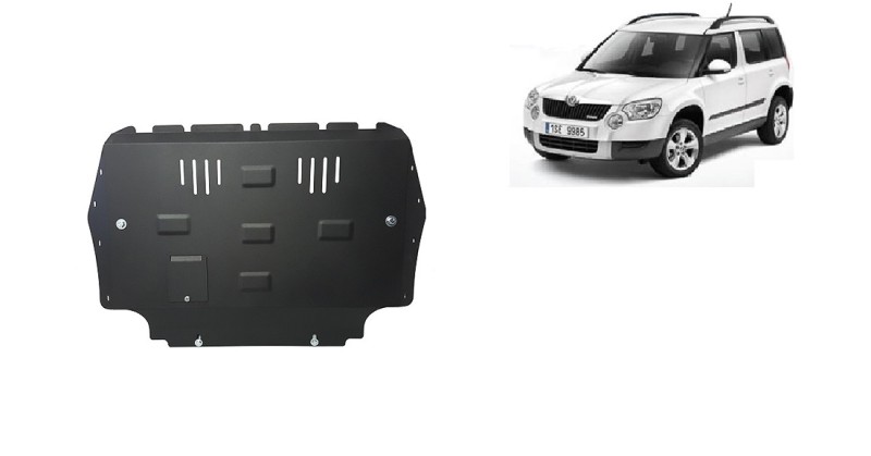 Stalowa Osłona pod silnik Skoda Yeti (2009-2012)
