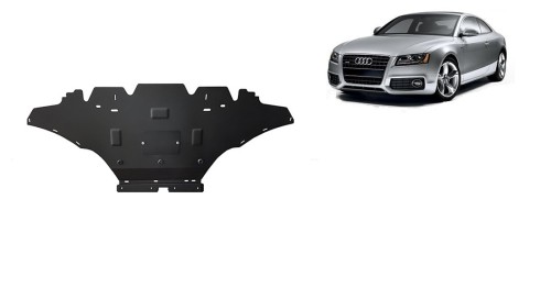 Oceľový kryt motora Audi A5, diesel (2008-2016)