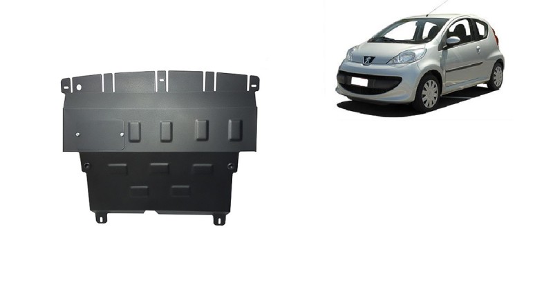 Stalowa Osłona pod silnik Peugeot 107 (2005-2014)