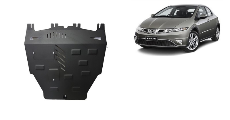 Oceľový kryt motora Honda Civic (hayon) (2005-2015)