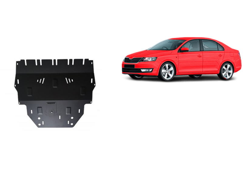 Oceľový kryt motora Skoda Superb - Automatická prevodovka (2012-2019)