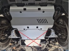 Hliníkový kryt chladiča Toyota Land Cruiser (2024-2026)