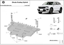 Stalowa Osłona pod silnik Skoda Kodiaq (2024-2026)