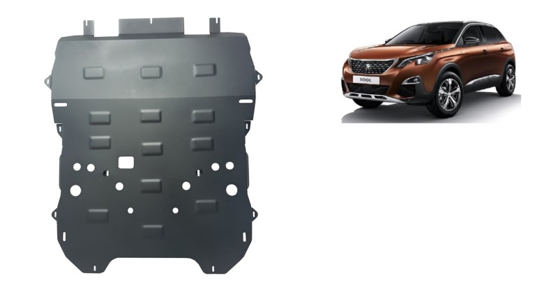 Stalowa Osłona pod silnik Peugeot 3008 (2017-2026)