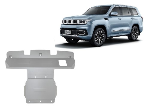 Hliníkový kryt motora Baic Beijing BJ60 (2022-2026) Hliníkový kryt motora Baic Beijing BJ60 (2022-2026)