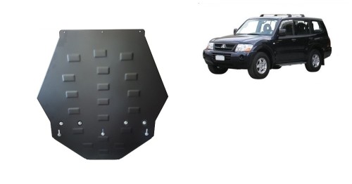 Oceľový kryt prevodovky Mitsubishi Pajero 3 (V60, V70) (1999-2007)