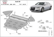 Oceľový kryt motora Audi A8 (2002-2010)