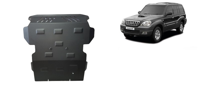 Oceľový kryt motora Hyundai Tucson (2001-2007)