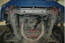 Hliníkový kryt motora Subaru Forester (2002-2008)