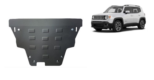 Oceľový kryt motora Jeep Compass (2014-2026)
