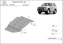 Oceľový kryt prevodovky Toyota Land Cruiser J120 (1995-2002)
