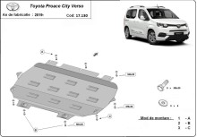 Oceľový kryt motora Toyota Proace (2019-2026)