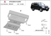 Stalowa Osłona pod silnik Mitsubishi Pajero 3 (V60, V70) (1999-2007)