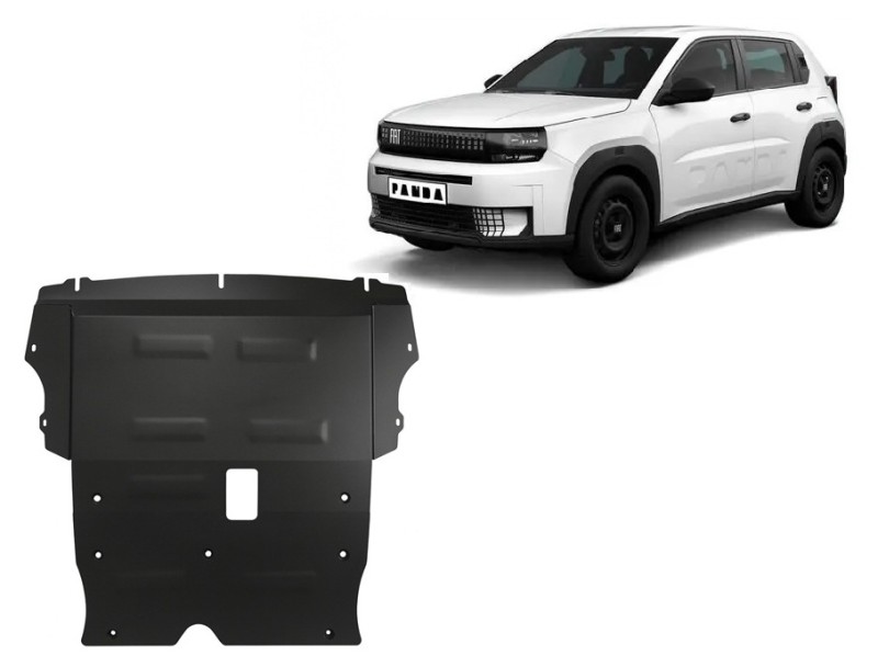 Oceľový kryt motora Fiat Grande Panda (2025-2026)
