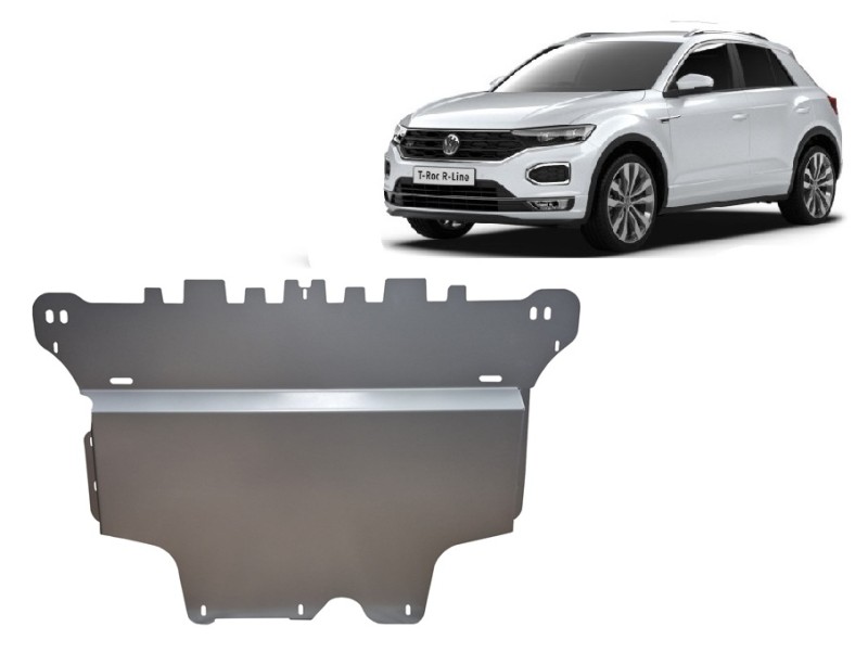 Hliníkový kryt motora Volkswagen T-Roc (2017-2026)