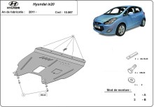 Oceľový kryt motora Hyundai ix20 (2011-2019)