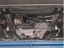 Aluminium Osłona pod silnik MAN Tge (2017-2026)