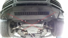 Oceľový kryt prevodovky Audi Q7 (2006-2015)