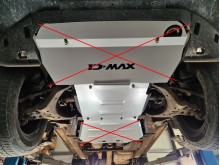 Stalowa Osłona pod silnik Isuzu D-Max (2019-2026)