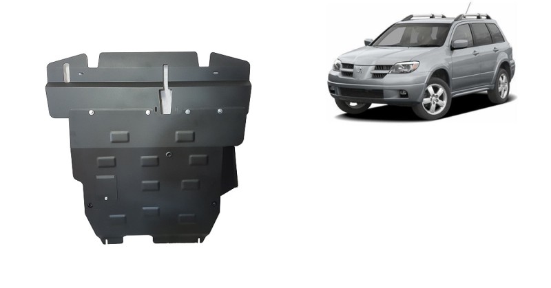 Stalowa Osłona pod silnik Mitsubishi Outlander (2002-2006)