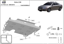 Aluminium Osłona pod silnik Volvo S80 (2006-2016)