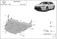 Hliníkový kryt motora Toyota Camry (2018-2026)