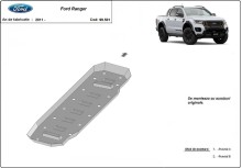Oceľový kryt palivovej nádrže Ford Ranger (2011-2023)